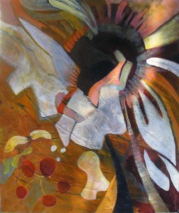 Freeform interpretation of Hibiscus