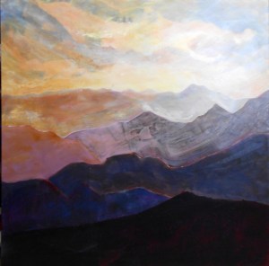 View of the Western ranges.